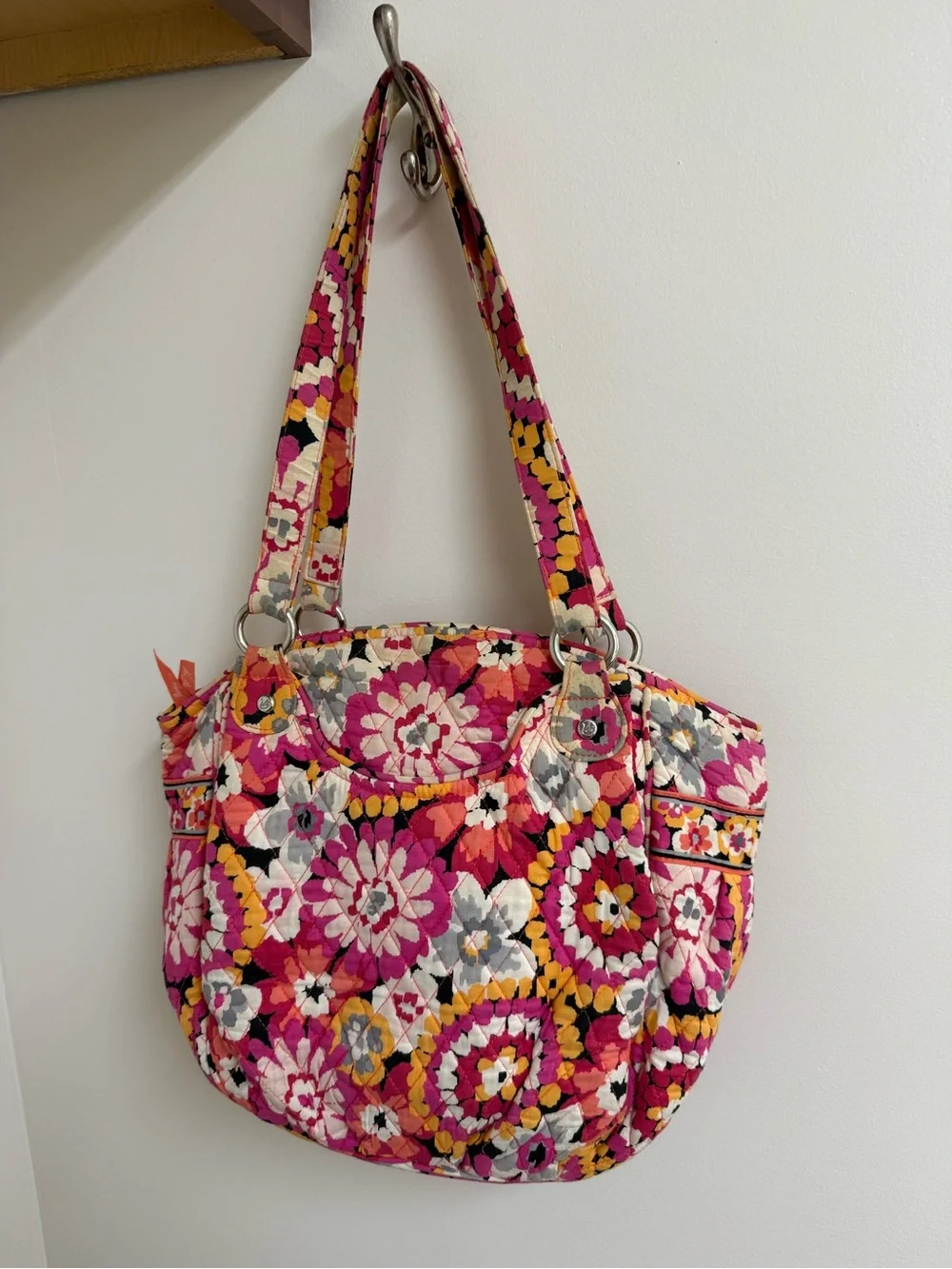 Vera Bradley Lola Glenna Satchel Bag & Matching Turnlock Wallet Bundle Set 2013